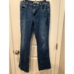 Levis 515 Bootcut Jeans Womens 12L Medium Wash Blue Denim 15516-0136 W31 L34